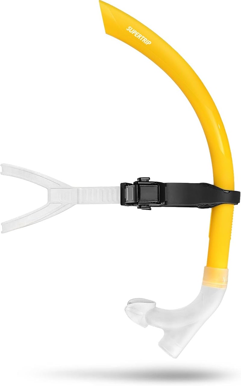 Supertrip Adult Lap Swim Snorkel for Training and Snorkeling - Image 1